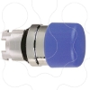 Imagem de Cabeca do botao de pressao o22 - retorno por mola - cogumelo o30mm - azul