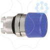Imagem de Cabeca do botao de pressao o22 - retorno por mola - cogumelo o30mm - azul