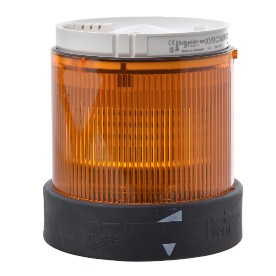 Imagem de Unidade iluminada - luz fixa - laranja - 120 v ac