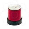 Imagem de Unidade iluminada - luz intermitente - vermelha - 230 v ac