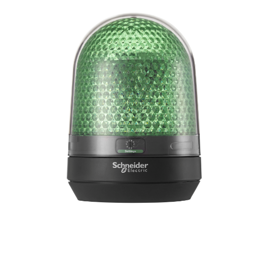 Imagem de Baliza giratoria , 100 mm, verde, sem buzzer, 100...230 v ac