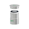 Imagem de Unidade base com tampa superior para luzes de torre modular plata  o60 24 v ac/dc