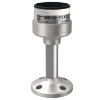 Imagem de Placa de fixacao com poste de aluminio de 100 mm para iluminacao de torre modular silver o60