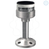 Imagem de Placa de fixacao com poste de aluminio de 100 mm para iluminacao de torre modular silver o60