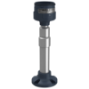 Imagem de Placa de fixacao com poste de aluminio ajustavel de 210 a 385 mm para luzes de torre modular preto   o60
