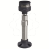 Imagem de Placa de fixacao com poste de aluminio ajustavel de 210 a 385 mm para luzes de torre modular preto   o60