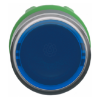 Imagem de Botao de pressao com iluminacao azul O22 botao de pressao LED integrado