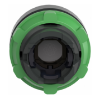 Imagem de Cabeca botao capsula verde para led saliente para aro de fixacao plastico
