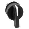 Imagem de Cabeca de interruptor selector - 3 posicoes - o 22 - preta
