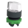 Imagem de Cabeca de interruptor selector iluminada - 2 posicoes - o 22 - branca