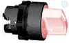 Imagem de Cabeca de interruptor selector iluminada - 2 posicoes - o 22 - vermelha