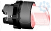 Imagem de Cabeca de interruptor selector iluminada - 2 posicoes - o 22 - vermelha