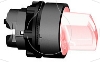 Imagem de Cabeca de interruptor selector iluminada - 2 posicoes - o 22 - vermelha