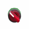 Imagem de Cabeca de interruptor selector iluminada - 2 posicoes - o 22 - vermelha