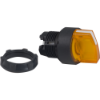Imagem de Cabeca de interruptor selector iluminada - 2 posicoes - o 22 - amarela