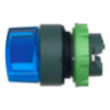 Imagem de Cabeca de interruptor selector iluminada - 2 posicoes - o 22 - azul
