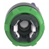 Imagem de Cabeca de interruptor selector iluminada - 2 posicoes - o 22 - azul