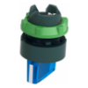 Imagem de Cabeca de interruptor selector iluminada - 2 posicoes - o 22 - azul