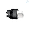 Imagem de Cabeca de interruptor selector iluminada - 3 posicoes - o 22 - branca