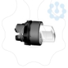 Imagem de Cabeca de interruptor selector iluminada - 3 posicoes - o 22 - branca