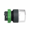 Imagem de Cabeca de interruptor selector iluminada - 3 posicoes - o 22 - branca