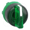 Imagem de Cabeca de interruptor selector iluminada - 3 posicoes - o 22 - verde