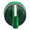 Imagem de Cabeca de interruptor selector iluminada - 3 posicoes - o 22 - verde