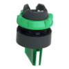 Imagem de Cabeca de interruptor selector iluminada - 3 posicoes - o 22 - verde