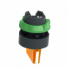 Imagem de Cabeca de interruptor selector iluminada - 3 posicoes - o 22 - amarela