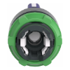 Imagem de Cabeca de interruptor selector iluminada - 3 posicoes - o 22 - azul