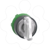 Imagem de Cabeca de interruptor selector iluminada - 3 posicoes - o 22 - branca
