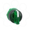 Imagem de Cabeca de interruptor selector iluminada - 3 posicoes - o 22 - verde