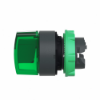 Imagem de Cabeca de interruptor selector iluminada - 3 posicoes - o 22 - verde