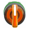 Imagem de Cabeca de interruptor selector iluminada - 3 posicoes - o 22 - amarela