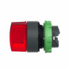 Imagem de Cabeca de interruptor selector iluminada - 3 posicoes - o 22 - vermelha