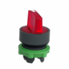 Imagem de Cabeca de interruptor selector iluminada - 3 posicoes - o 22 - vermelha
