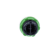 Imagem de Cabeca botao de pressao o 22 verde - a face com protecao de silicone