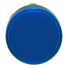 Imagem de Cabeca sinalizadora - o 22 - redonda - lente simples azul