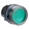 Imagem de Cabeca de botao de pressao iluminada - o 22 - verde - com calco