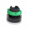Imagem de Cabeca de botao de pressao iluminada - o 22 - verde - com calco