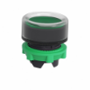 Imagem de Cabeca de botao de pressao iluminada - o 22 - verde - com calco