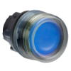 Imagem de Cabeca de botao de pressao iluminada - o 22 - azul - com calco