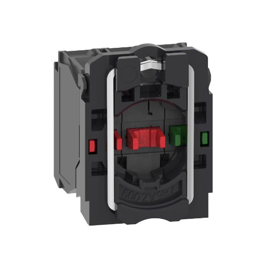 Imagem de Bloco cont - 1na+2nf - c/ aro fix plastico