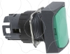 Imagem de Cabeca de botao de pressao rectangular - o 16 - verde