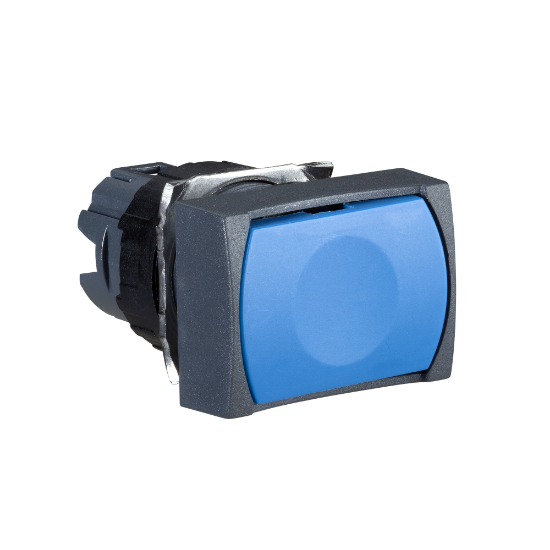 Imagem de Cabeca de botao de pressao rectangular - o 16 - azul