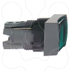 Imagem de Cabeca de botao de pressao rectangular iluminada - o 16 - verde