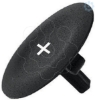 Imagem de black cap marked + for circular pushbutton O22