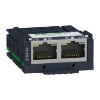 Imagem de Modbus tcp communication module for zbrn1 2 ethernet rj45 connectors