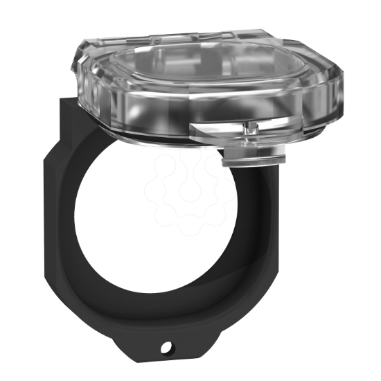 Imagem de Protection cover rigid plastic transparent for rj45 e  usb ports