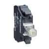 Imagem de Bloco luminoso Harmony XB4 Harmony XB5 branco intermitente para cabeca LED universal de 22mm terminais de aperto de parafuso 240V